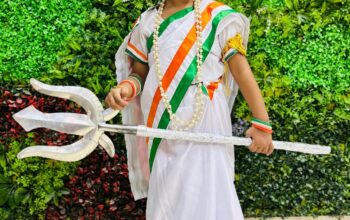 oviya as bharat mata
